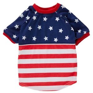NWT American flag patriotic t-shirt tee XS